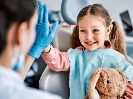 You Can Help Make Your Child Comfortable at the Dentist - Kid Grins